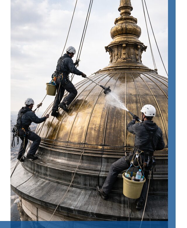 Мойка куполов и шпилей в Сланцах от 8266 р. - заказать | ВЫСОТНИК-Слы