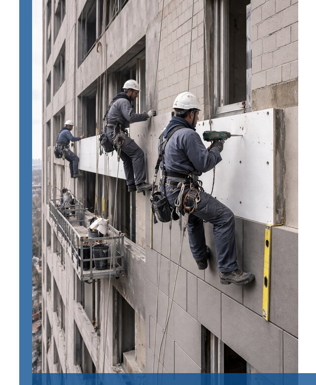 Монтаж фасадных термопанелей высокого качества в Сланцах