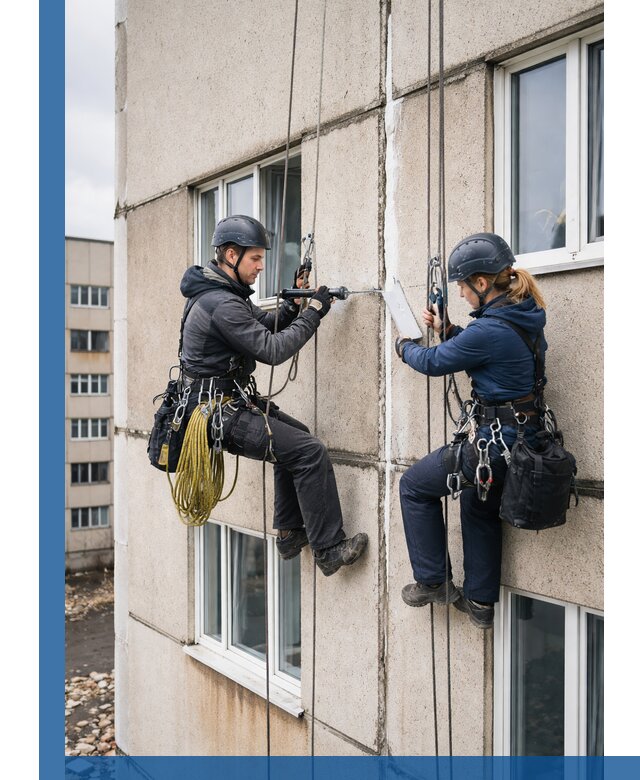 Герметизация межпанельных швов тёплым швом в Сланцах
