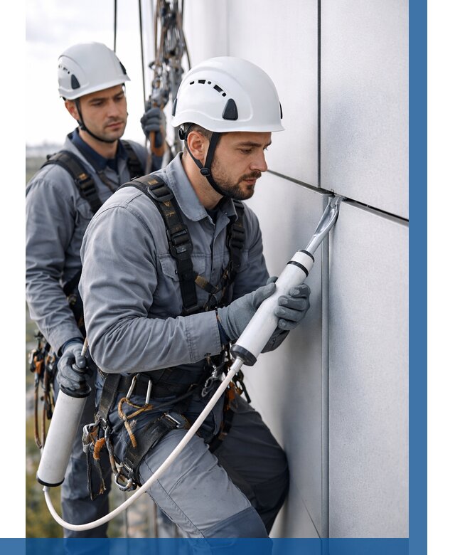 Герметизация швов вилатермом в Сланцах от 620 р. | ВЫСОТНИК-Слы