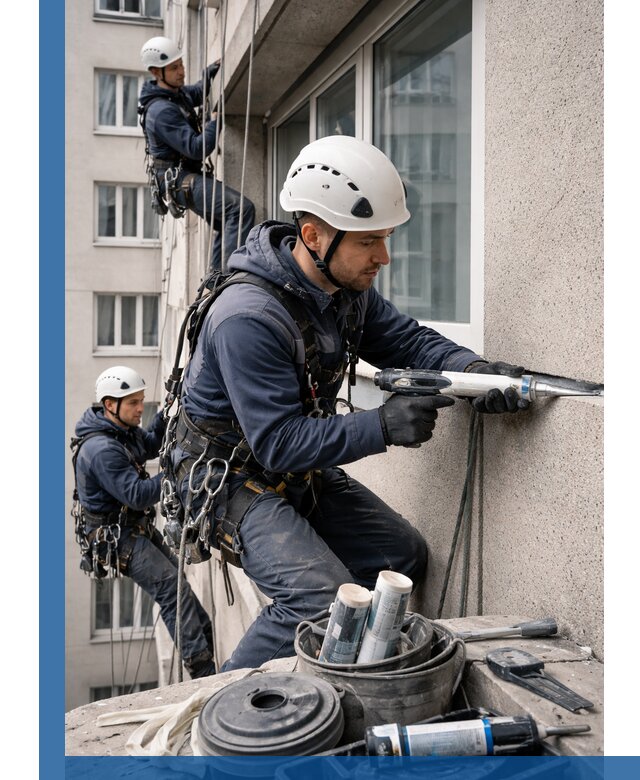 Герметизация швов лоджии в Сланцах профессионально и надежно