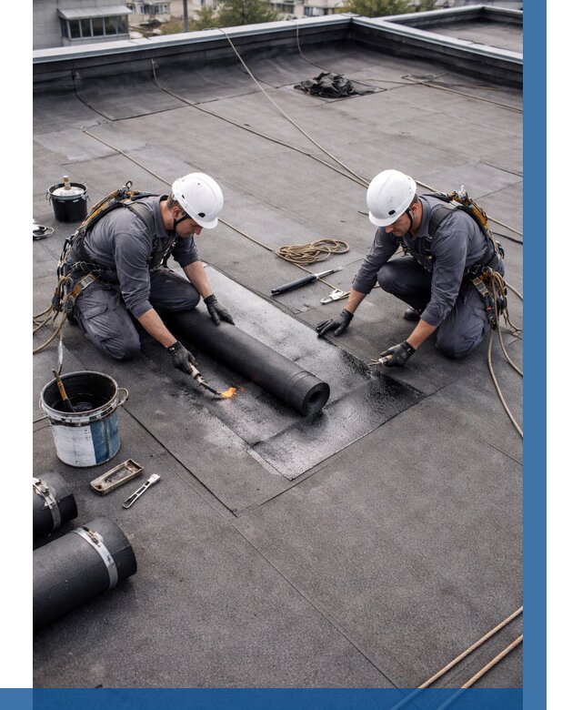 Ремонт мягкой кровли под ключ в Сланцах от 723 р. | ВЫСОТНИК-Слы