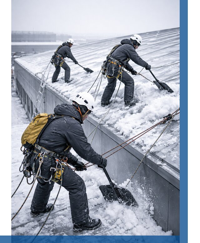 Очистка навесов от снега в Сланцах от 4649 р. | ВЫСОТНИК-Слы