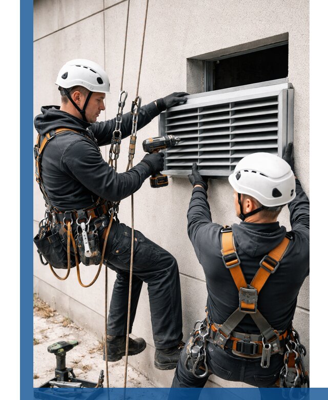 Монтаж вентиляционных решеток в Сланцах профессиональный сервис