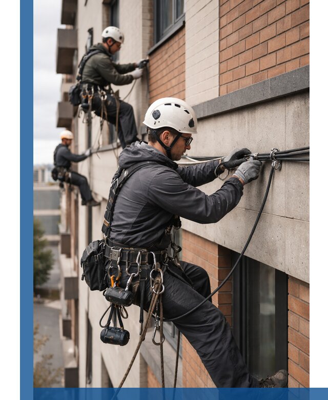 Крепление кабеля на фасаде монтаж и крепеж в Сланцах