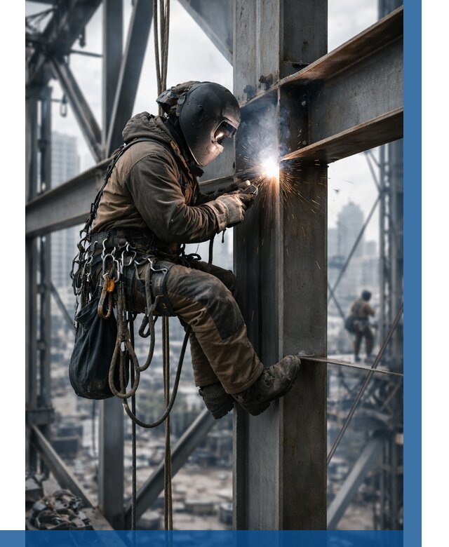 Высотные сварочные работы в Сланцах от 3616 р. | ВЫСОТНИК-Слы