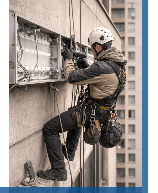 Ремонт вывески на высоте в Сланцах от 4649 р. | ВЫСОТНИК-Слы