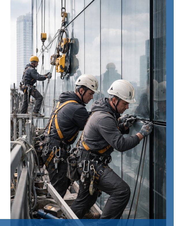 Структурное остекление фасадов в Сланцах от 9815 р. | ВЫСОТНИК-Слы