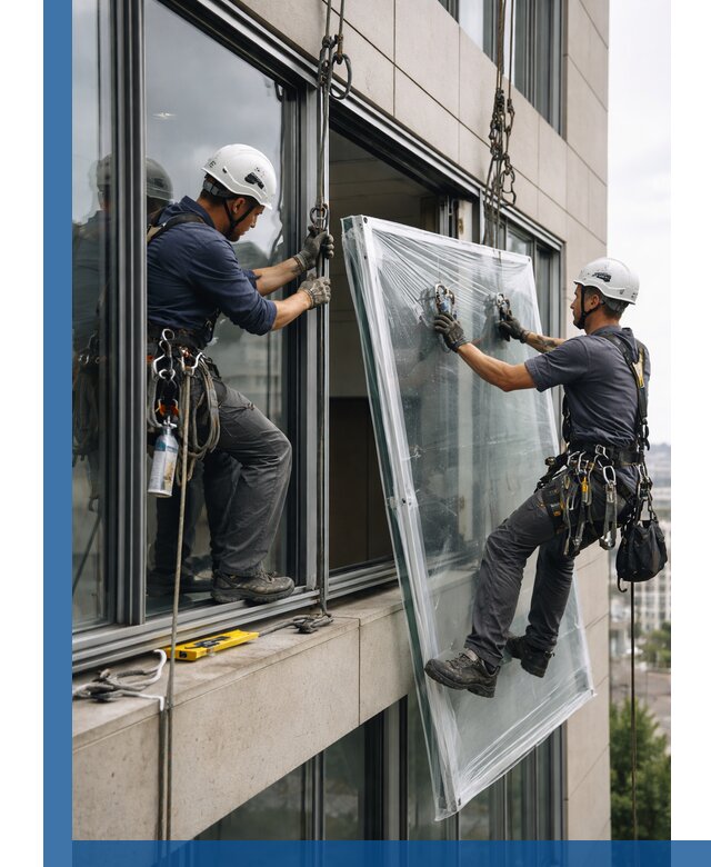 Профессиональная замена стекла в витраже в Сланцах с гарантией