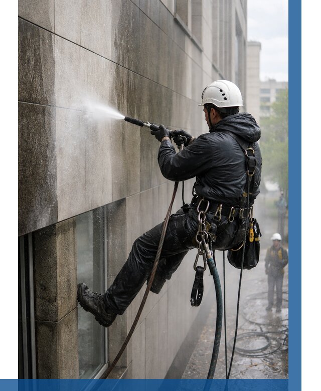 Гидроструйная очистка поверхностей в Сланцах от 878 р. | ВЫСОТНИК-Слы