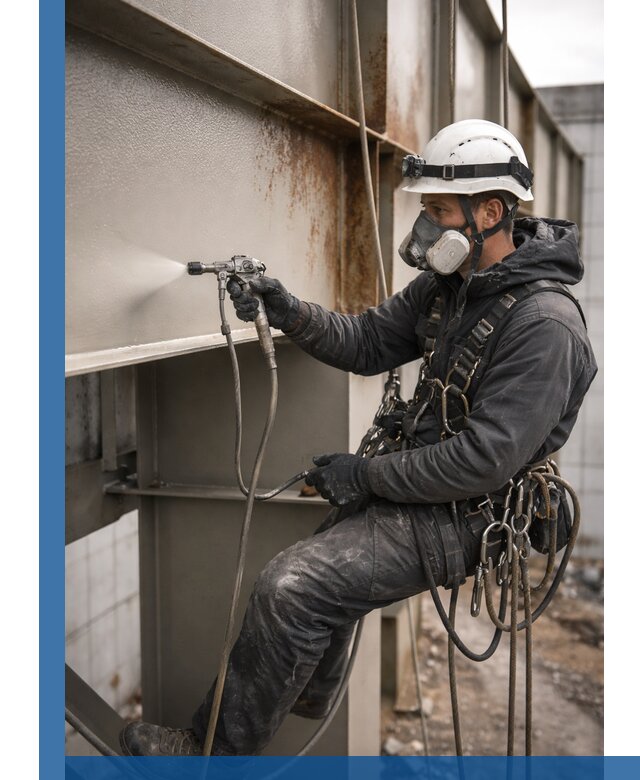 Антикоррозионная покраска металлических конструкций в Сланцах