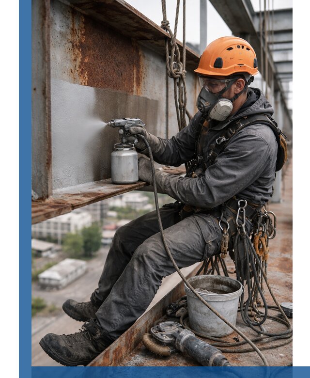 Антикоррозионная обработка металлоконструкций в Сланцах под ключ