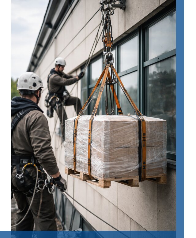 Подъем груза на высоту в Сланцах от 3100 р. | ВЫСОТНИК-Слы