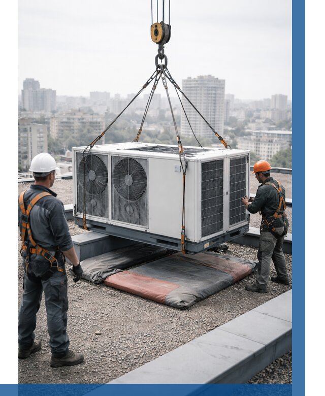 Подъем груза на крышу в Сланцах от 5166 р. | ВЫСОТНИК-Слы заказать