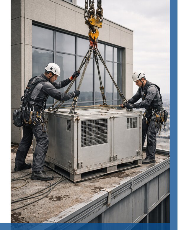 Такелажные работы на высоте в Сланцах от 8266 р. | ВЫСОТНИК-Слы