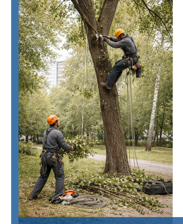 Санитарная обрезка деревьев в Сланцах, профессионально и безопасно