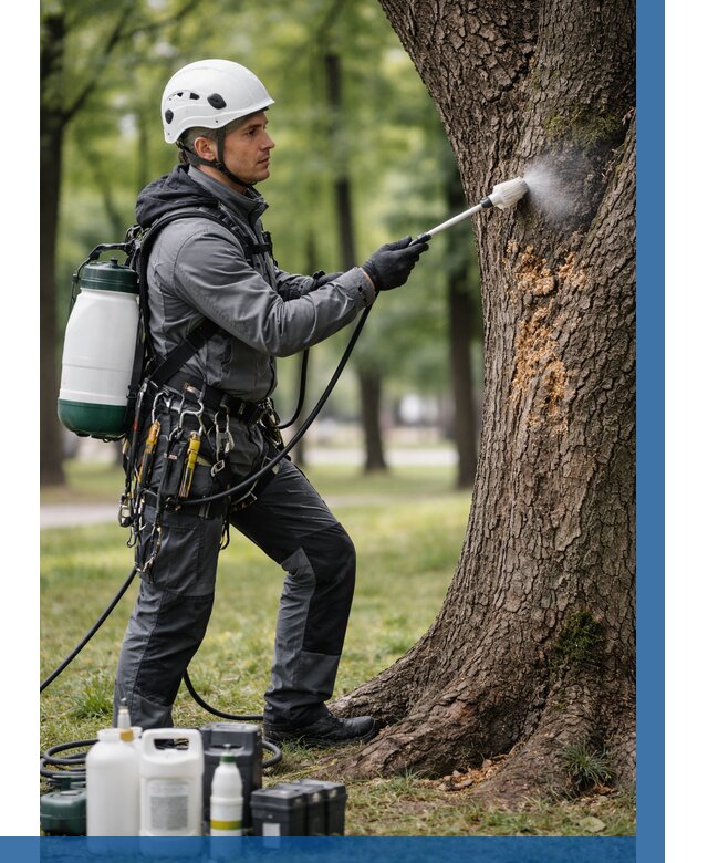 Обработка деревьев от вредителей в Сланцах от 4649 р. | ВЫСОТНИК-Слы