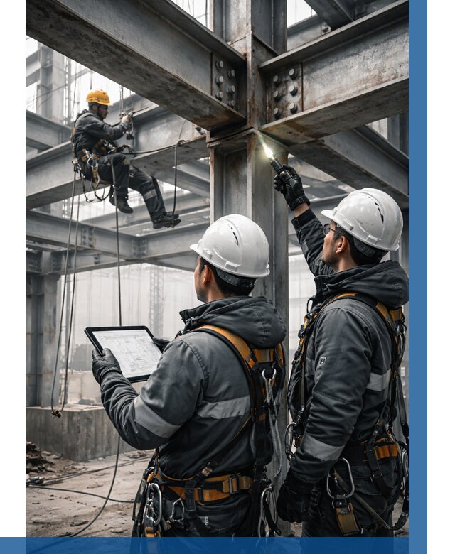 Обследование металлоконструкций в Сланцах от 5683 р. | ВЫСОТНИК-Слы