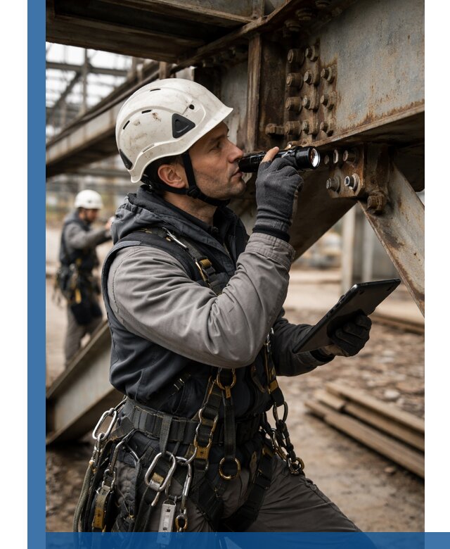 Обследование металлоконструкций и диагностика прочности в Сланцах